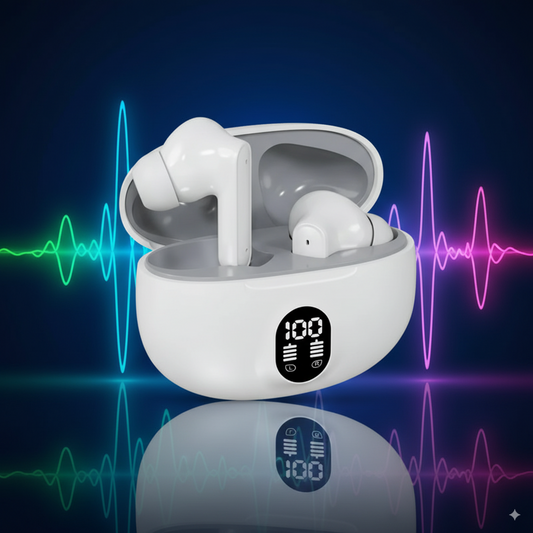 TWS Smart Sports Headphones – Quick Pairing, Noise Cancelling, Waterproof & Ultra-Long Battery