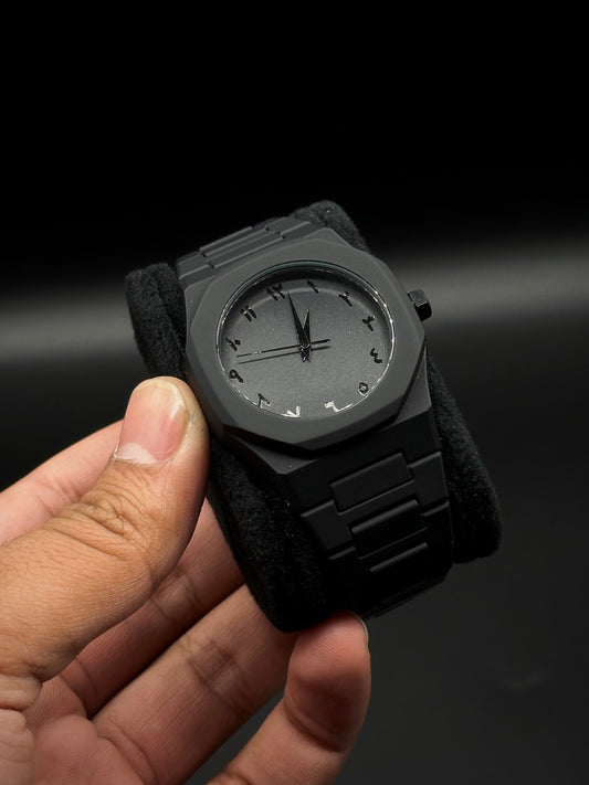 Arabic Aura Watch with Black Majesty Perfume